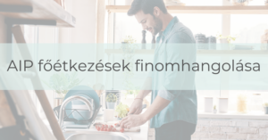 3. Az étkezések finomhangolása